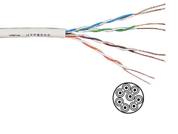 Kabel EMOS, CAT5e, UTP, licna, 1m (305m KOLUT)-12