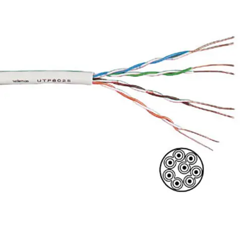 Kabel EMOS, CAT5e, UTP, licna, 1m (305m KOLUT)-1
