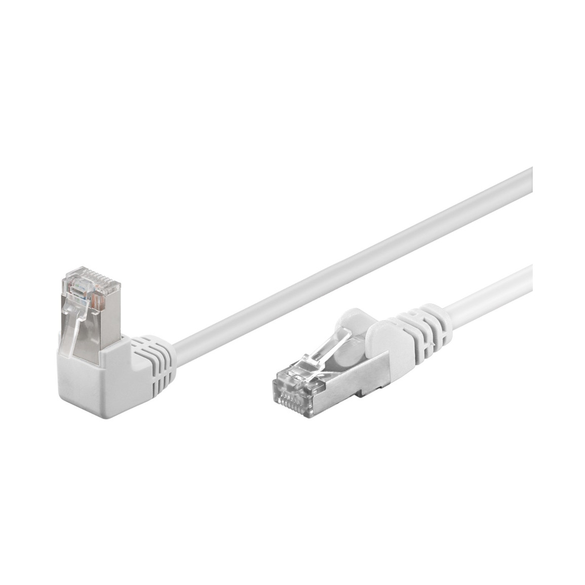 Kabel GOOBAY 94179, Patch, CAT 5e F/UTP, 1x kutni, bijeli, 2m-4