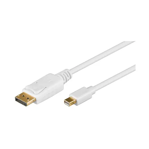 Kabel GOOBAY, Mini DisplayPort (M) na DisplayPort (M), pozlaćeni, 2m, bijeli-5