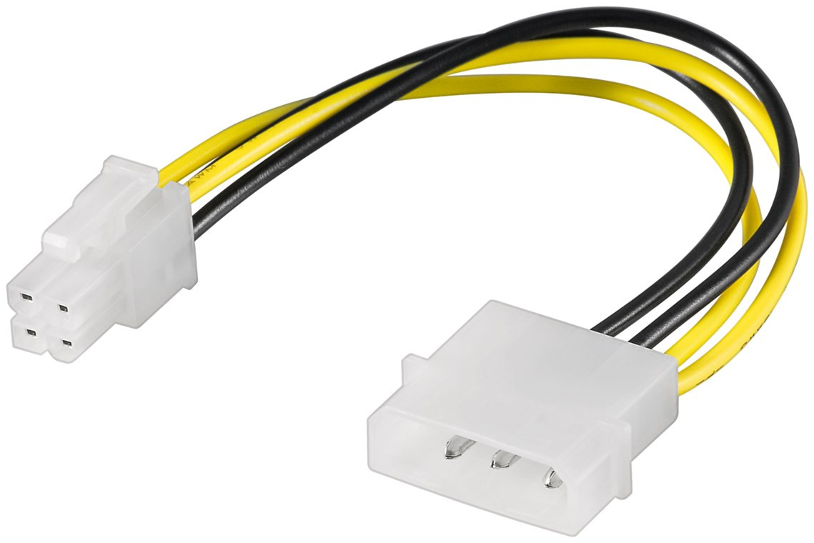 Kabel GOOBAY, PC Power Kablel/Adapter, 5.25 Inch M ATX12 P4, 4-Pin-7