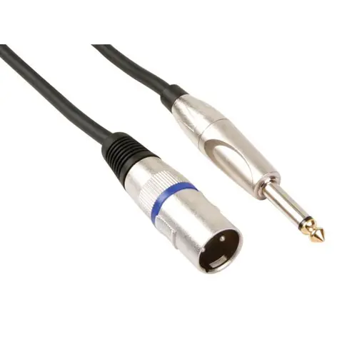 Kabel HQ POWER PAC116, mikrofonski, 6.3mm (M) na XLR (M), 6m-0