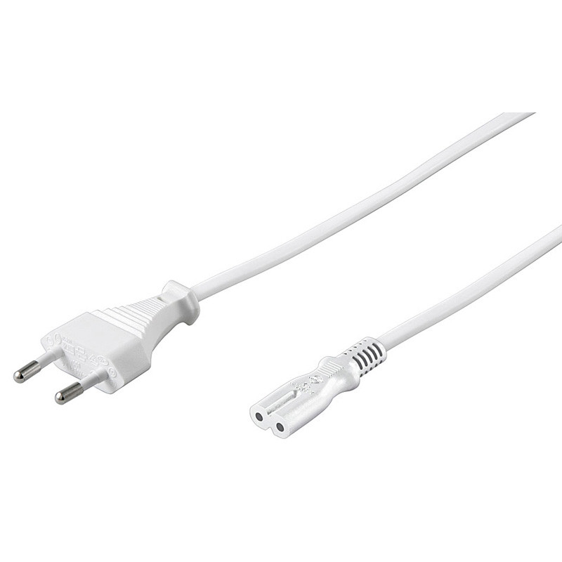 Kabel mrežni za kazetofon NEDIS, 1.5m, bijeli-7