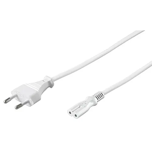 Kabel mrežni za kazetofon NEDIS, 1.5m, bijeli-2