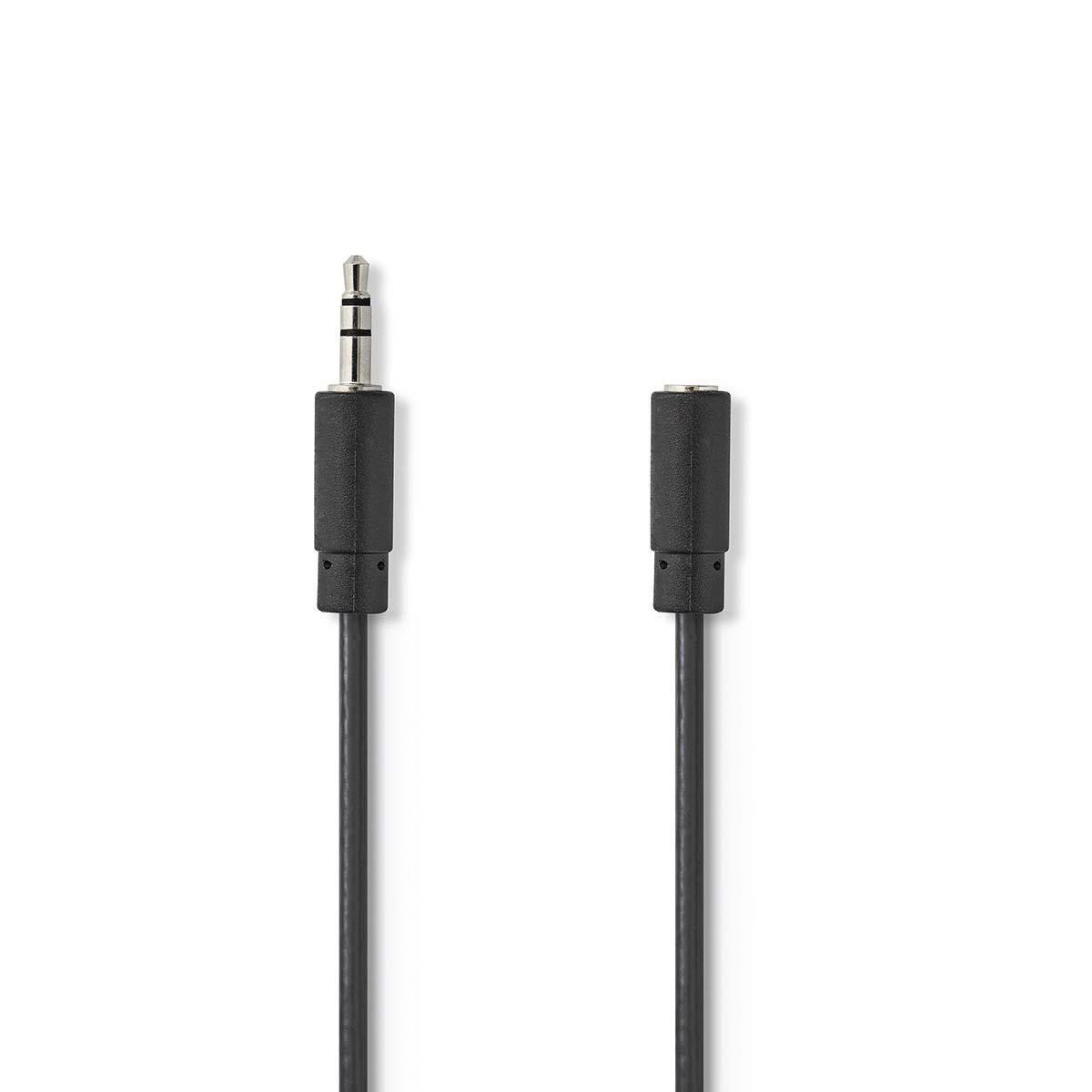 Kabel NEDIS audio stereo, 3.5mm (M) na 3.5mm (Ž), 2m, blister-3