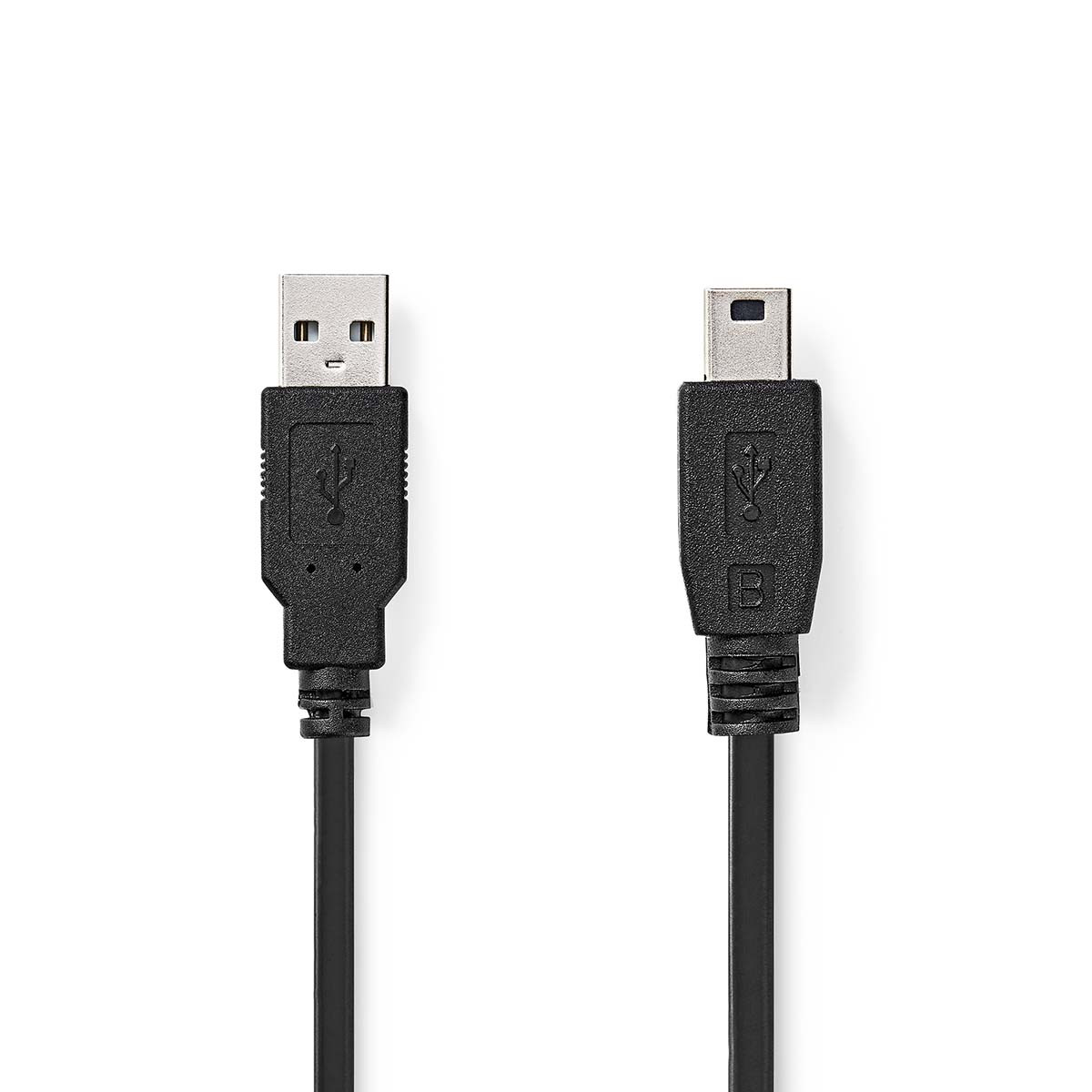 Kabel NEDIS CCGL60300BK30, USB 2.0 A (M) na USB Mini-B (M), crni, 3m, bulk-4