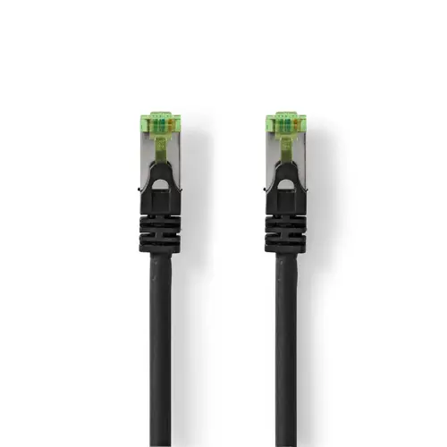 Kabel NEDIS CCGL85420BK10, Patch, CAT7 S/FTP, crni, 1m-0