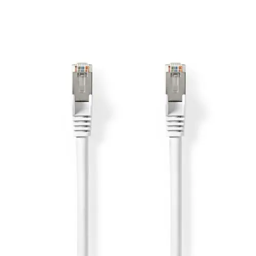 Kabel NEDIS CCGL85520WT100, Patch, CAT8.1 S/FTP, bijeli, 10m-1