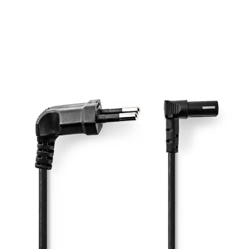 Kabel NEDIS CEGL11075BK20, IEC-320-C1, naponski EURO, kutni, 2m-1