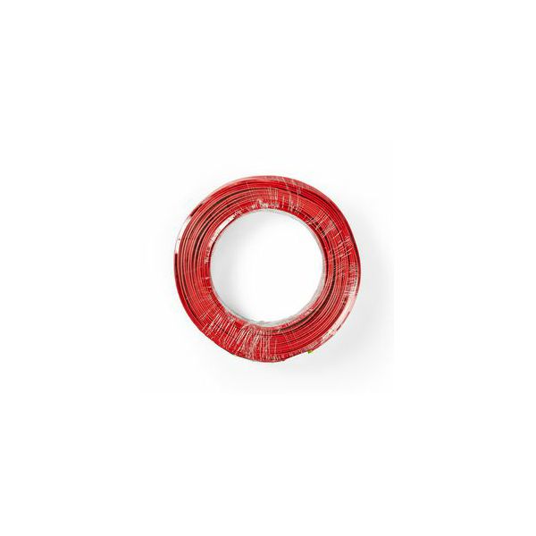 Kabel za zvučnike NEDIS 2x0.75, crveno-crni, low cost, 1m