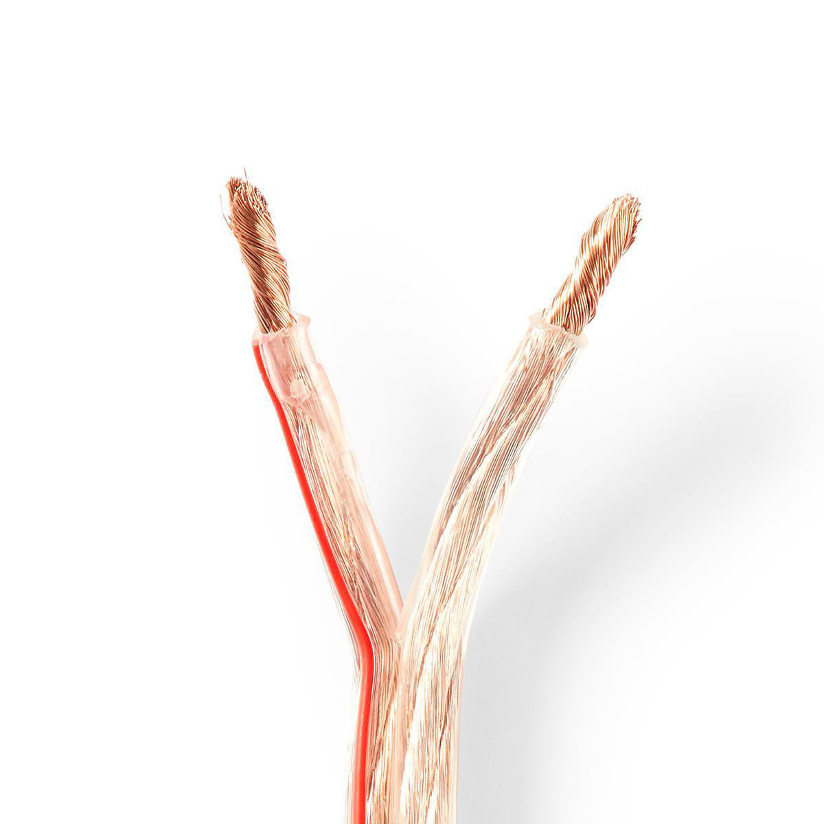 Kabel NEDIS, zvučnik, 2x6.00mm, prozirni-9