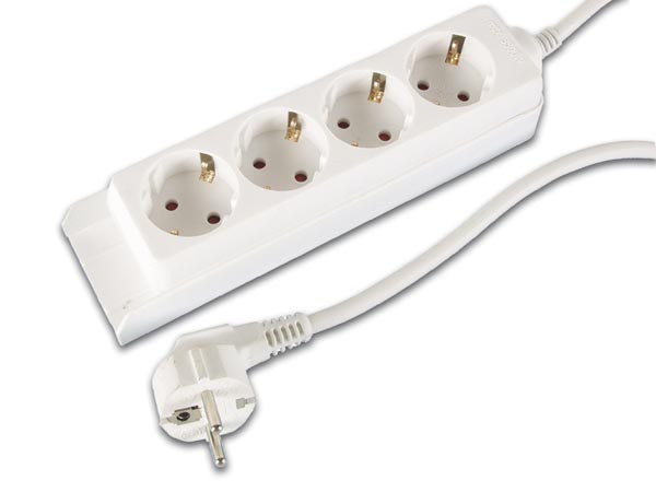 Kabel produžni EMOS, 4 mjesta, 1.5mm2, bez prekidača, 1.5m-10