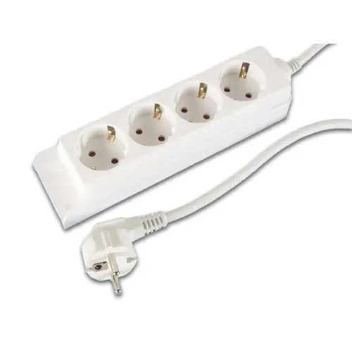 Kabel produžni EMOS, 4 mjesta, 1.5mm2, bez prekidača, 1.5m-1