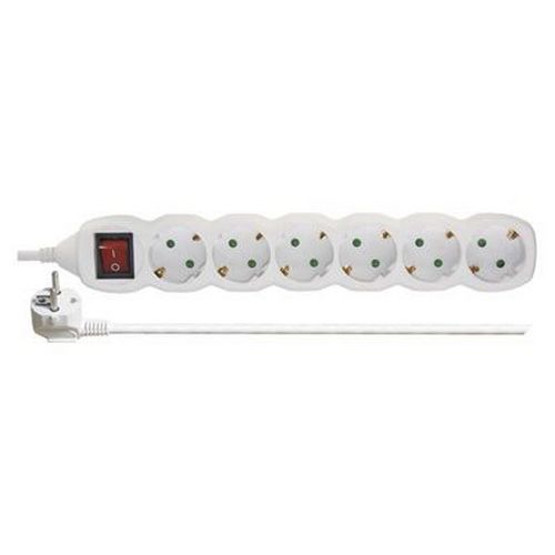 Kabel produžni EMOS, 6 mjesta, 1.5mm2, s prekidačem, 5m-8