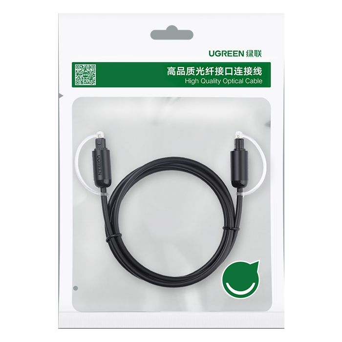 Kabel UGREEN Toslink Optical Audio, 1.5m, crni-19