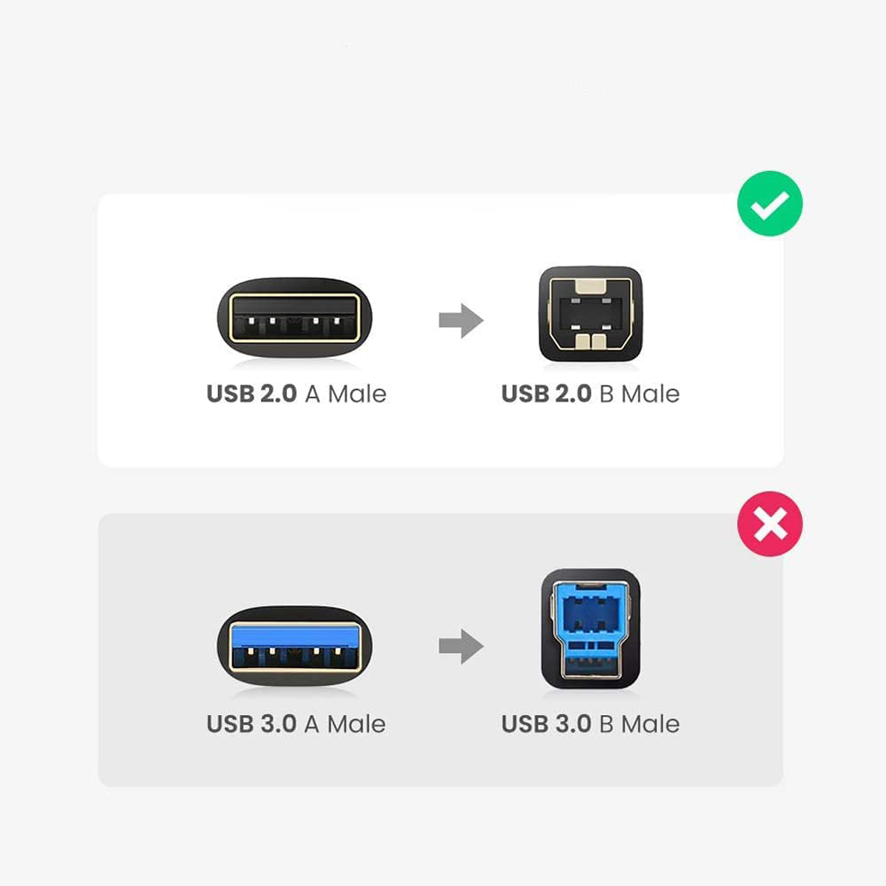 Kabel UGREEN USB 2.0 AM na BM Print, 2m, crni-11
