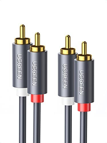 Kabel UGREEN, 2xRCA (M) na 2xRCA (M), 2m-5