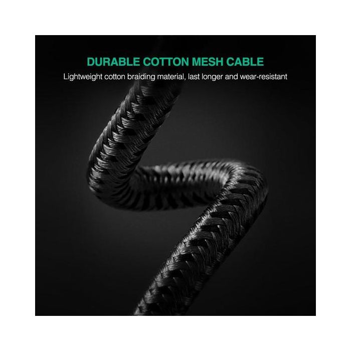 Kabel UGREEN, 3.5mm (M) na (M), crni, 1m-16
