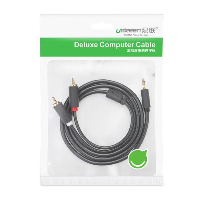 Kabel UGREEN, 3.5mm (M) na 2xRCA (M), 2m-13