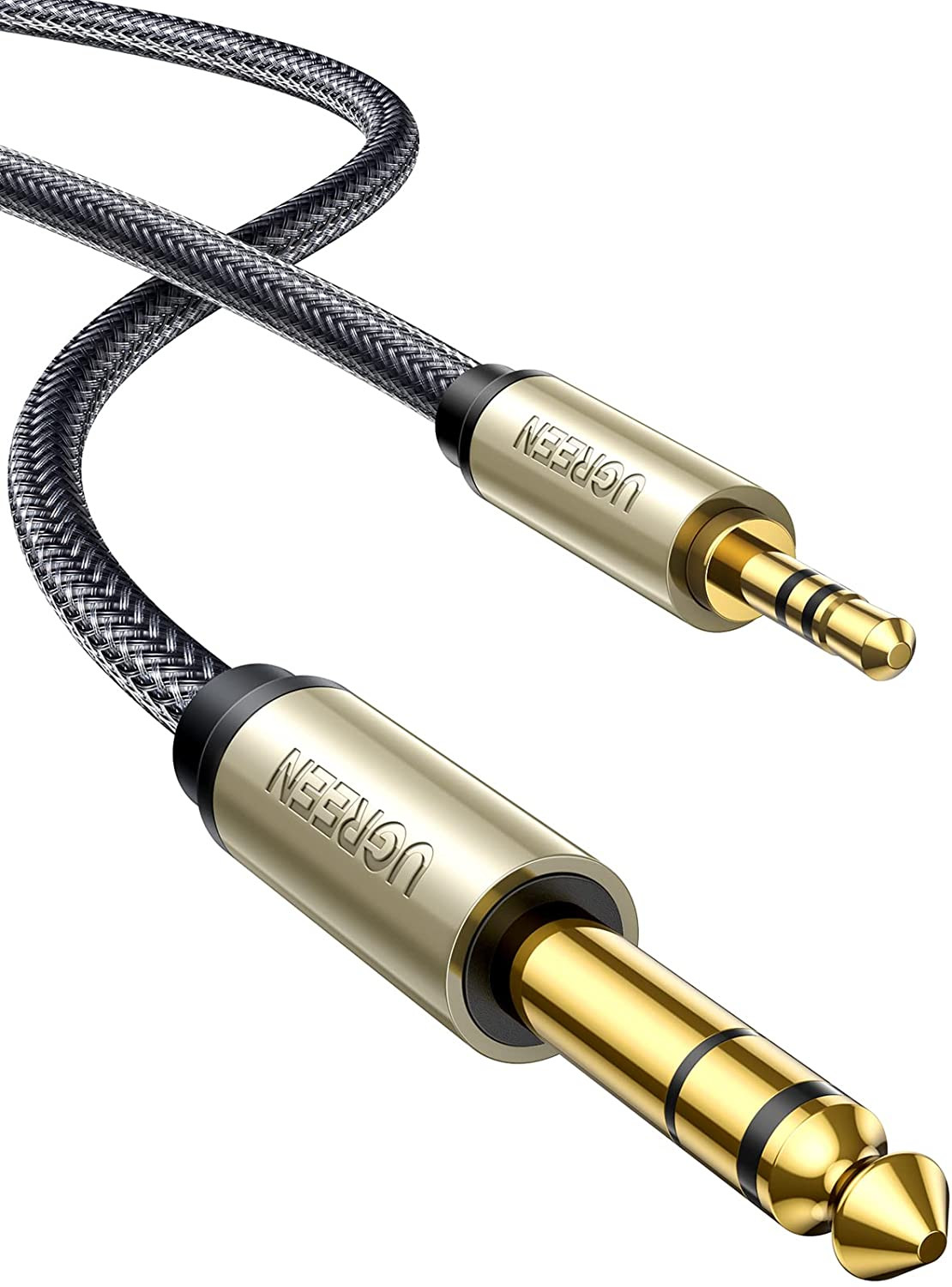 Kabel UGREEN, 3.5mm (M) na 6.35mm (M), 3m-6