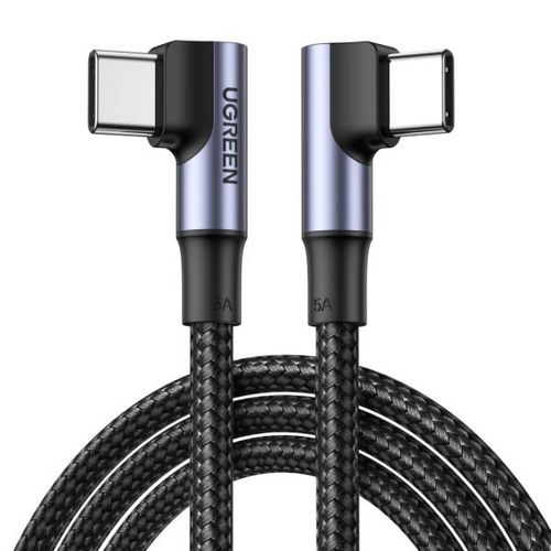 Kabel UGREEN, kutni USB-C 2.0 (M) na kutni USB-C 2.0 (M), 5A, 2m-4