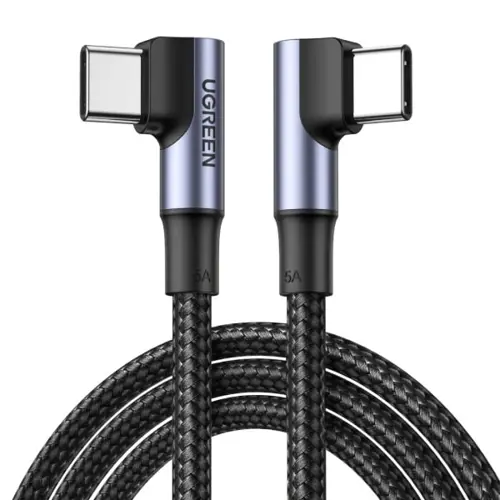 Kabel UGREEN, kutni USB-C 2.0 (M) na kutni USB-C 2.0 (M), 5A, 2m-0