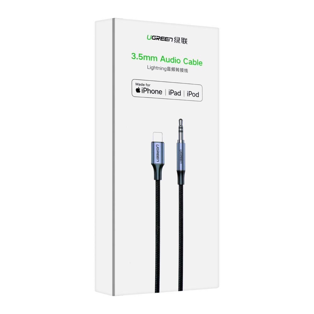 Kabel UGREEN Lightning na 3.5mm (M), 1m-6