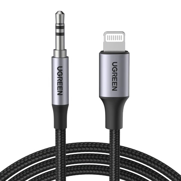 Kabel UGREEN Lightning na 3.5mm (M), 1m-2