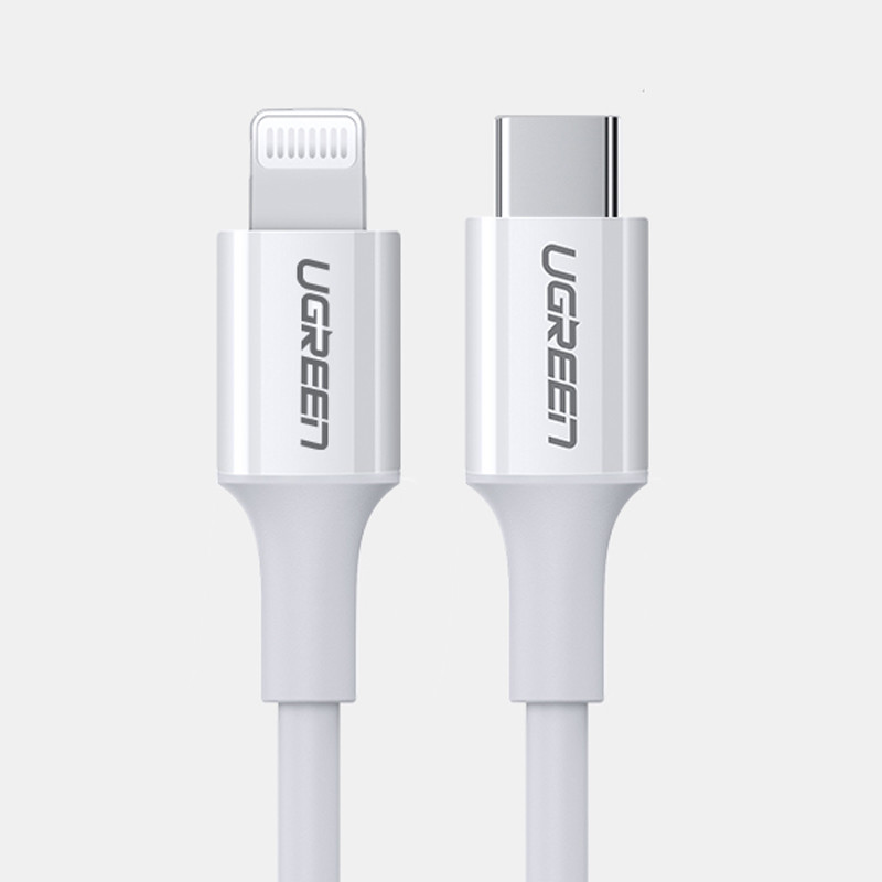Kabel UGREEN, Lightning na Type-C 2.0 (M), bijeli, 1m-20