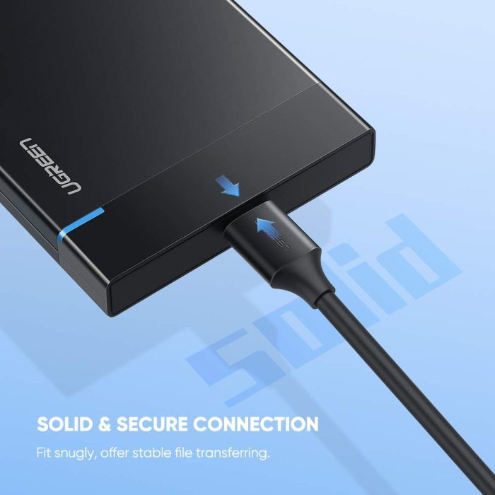 Kabel UGREEN, Micro USB 3.0 na USB-C 3.1 3A, 1m-15
