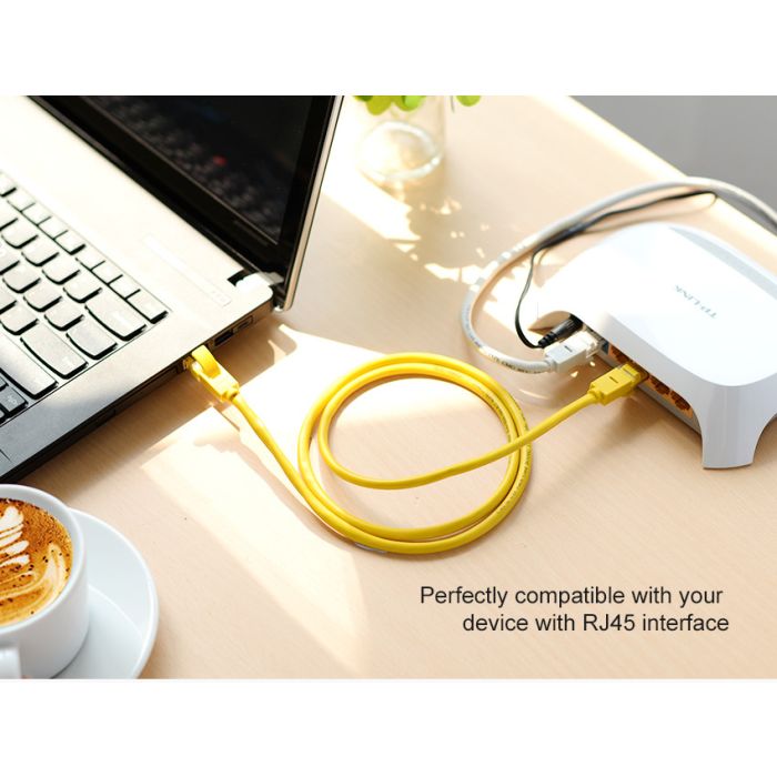 Kabel UGREEN, Patch, CAT5e, UTP, žuti, 1m-12