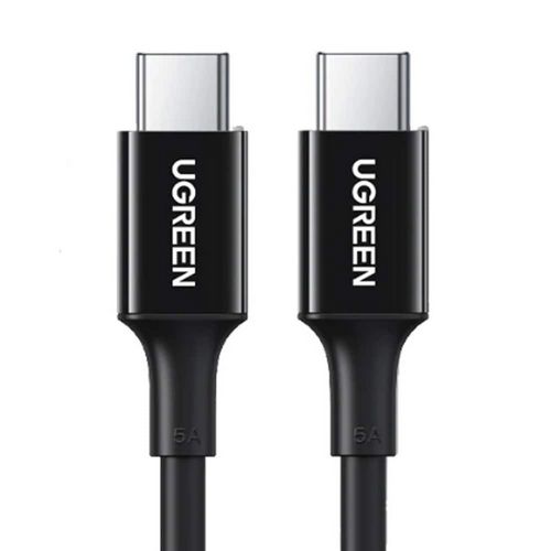 Kabel UGREEN, Type C 2.0 (M) na Type C 2.0 (M), 5A, crni, 1m-8
