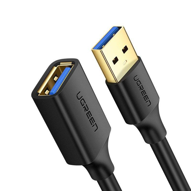 Kabel UGREEN, USB 3.0 A (M) na (Ž), crni, 1m-2