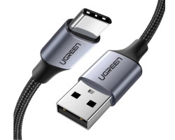 UGREEN USB-C (M) na USB 2.0 A (M) pleteni kabel, 1m