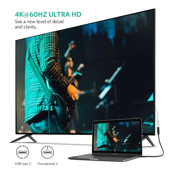 Kabel UGREEN, USB-C 3.1, produžni, 10Gbps, 1m-9