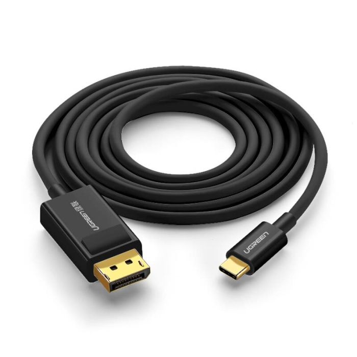 Kabel UGREEN, USB-C na DP, crni, 1.5m-14