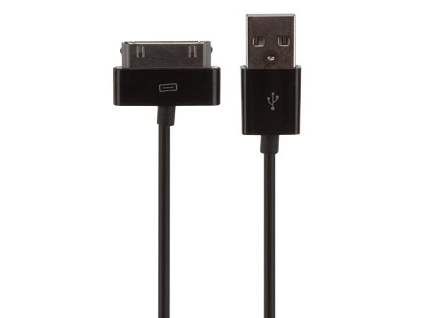 Kabel VELLEMAN, za Apple USB-A na Apple 30-pinski, crni-11