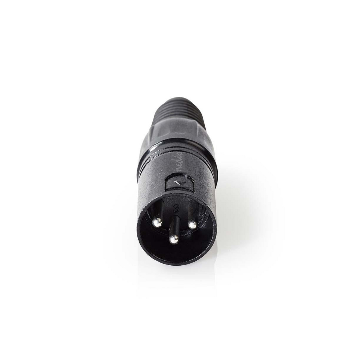Konektor XLR 3-Pin (m) za kabel COTP15900BK NEDIS, polybag-3