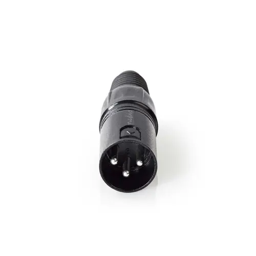 Konektor XLR 3-Pin (m) za kabel COTP15900BK NEDIS, polybag-1