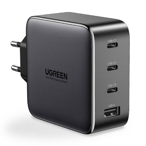 Kućni punjač UGREEN, 100W, USB-A+3xUSB-C, crni-2