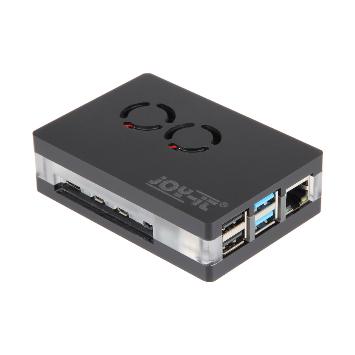 Kutija za Raspberry Pi 4B, JOY-IT RB-CaseP4+03B, magnetna, akrilna-8