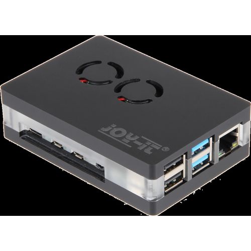 Kutija za Raspberry Pi 4B, JOY-IT RB-CaseP4+03B, magnetna, akrilna-2