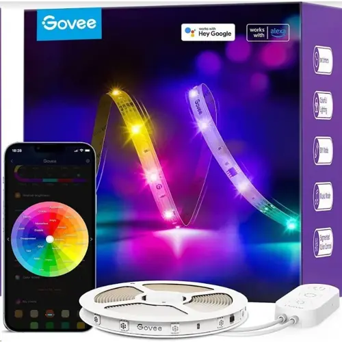 LED set Govee RGBIC Basic, Wi-Fi, Bluetooth, IP 20, 10 m-0