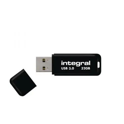 Memorija USB 2.0 FLASH DRIVE, 32 GB, INTEGRAL, crni-1