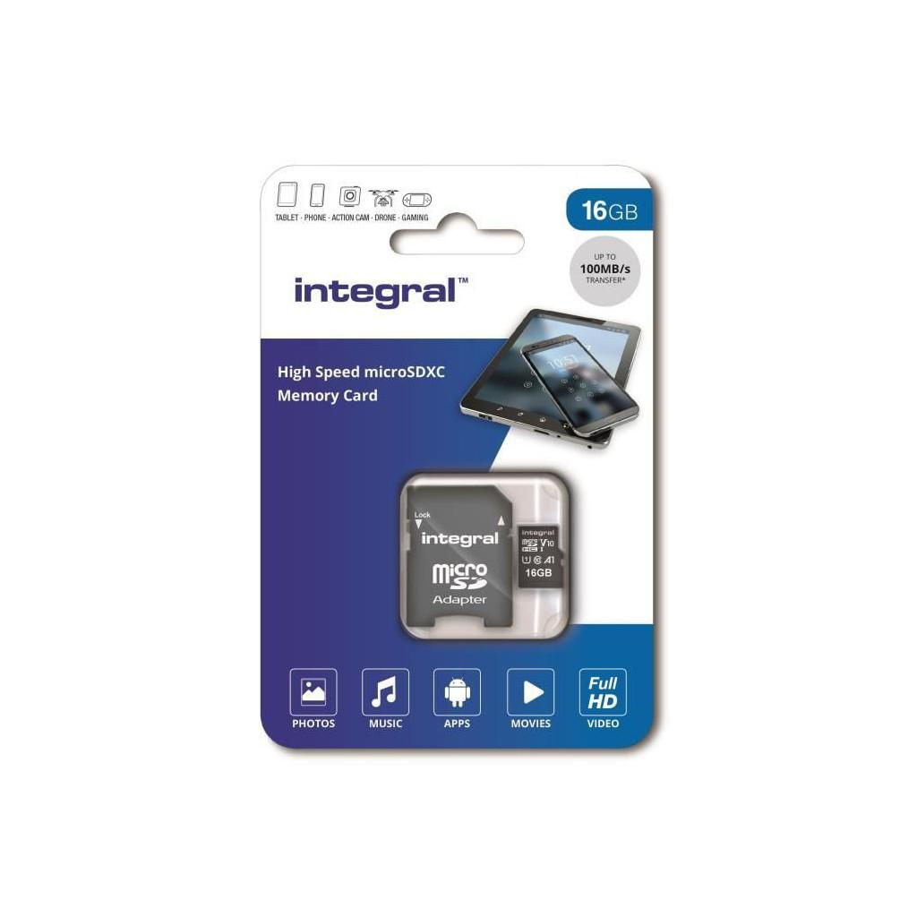 Memorijska kartica INTEGRAL UltimaPro, micro SD, 64GB, INMSDX64G-100V10, V10 UHS-I U1-14