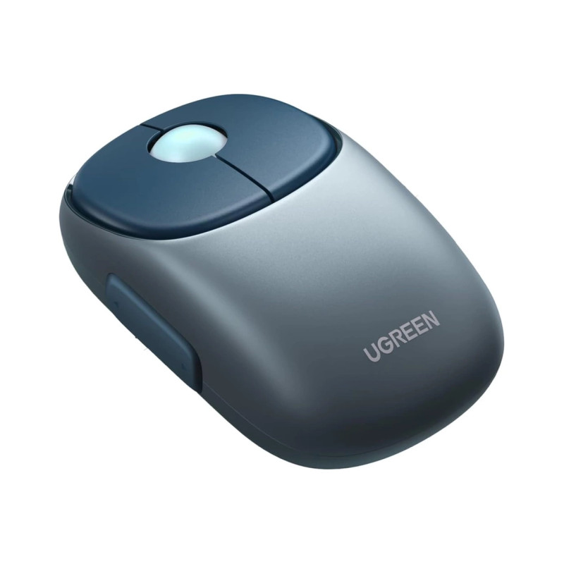 Miš UGREEN FUN+, bežični, bluetooth, USB, plavi-3