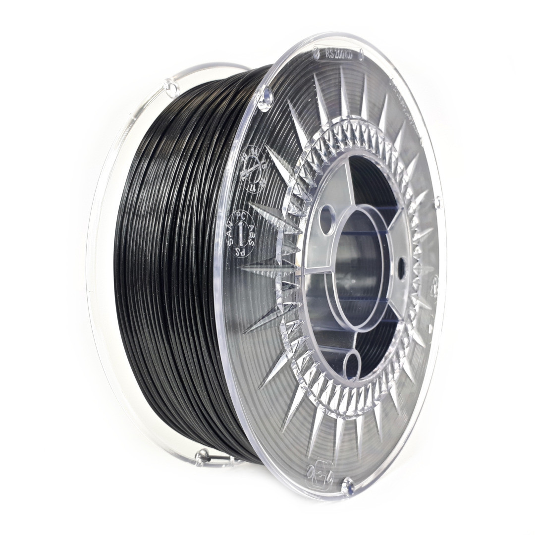 Nit za 3D printer DEVIL DESIGN, PETG, 1.75mm, Galaxy crna, 1kg-3