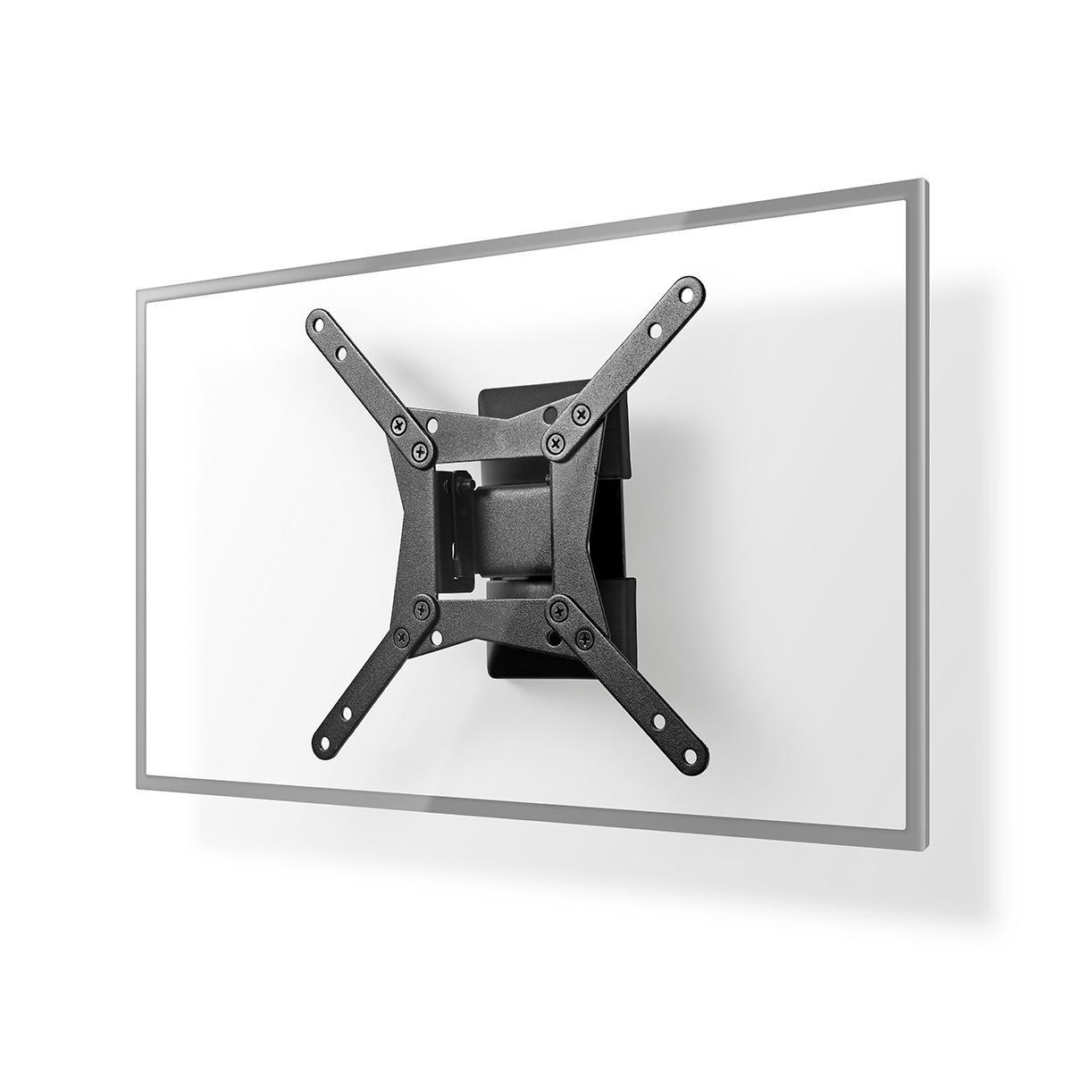 Nosač za TV zidni NEDIS TVWM11BK (10"- 32", do 30 kg, nagiba 15°, zakret 140°)-10