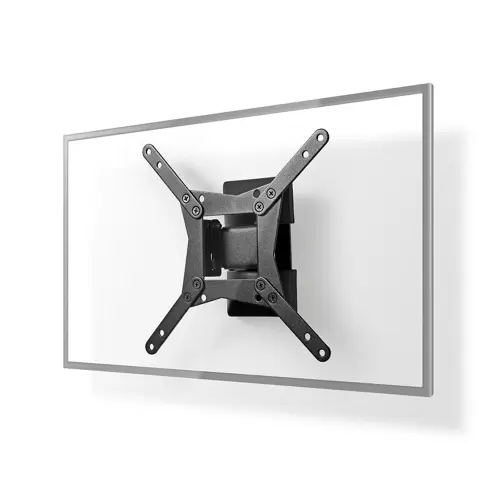 Nosač za TV zidni NEDIS TVWM11BK (10"- 32", do 30 kg, nagiba 15°, zakret 140°)