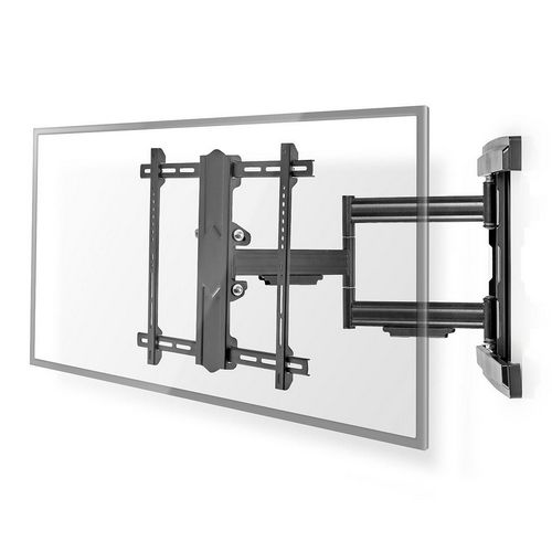 Nosač za TV zidni NEDIS TVWM6550BK (37"- 80", do 50 kg, nagib +2° -15°, zakret 180°)-5